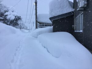 雪国の様子